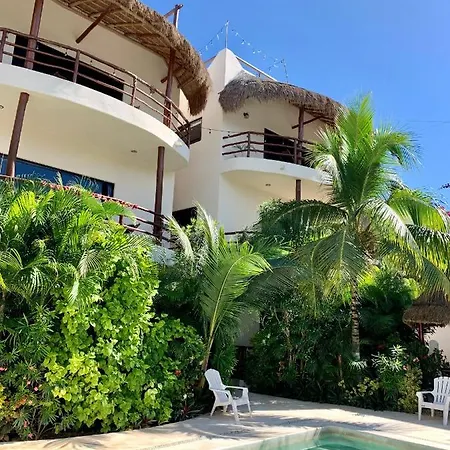 Tua Tulum Apartments Large Comfortable Pool Parking Space Exterior photo